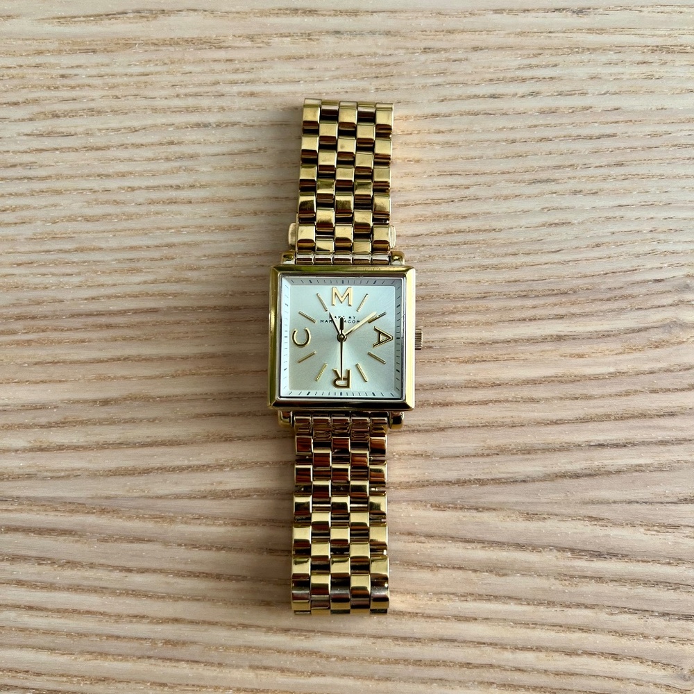 Gold-Toned Marc by Marc Jacobs Watch